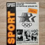 Blad: Sport Zwart op Wit, 1e jaargang, nr. 8, augustus 1984, Boek of Tijdschrift, Zo goed als nieuw, Overige sporten, Verzenden
