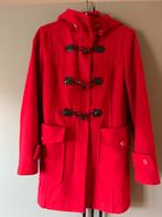 Rode mantel Benetton 36, Kleding | Dames, Benetton, Ophalen of Verzenden, Maat 36 (S), Gedragen