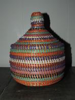 Mand met deksels 30 cm uit India € 14,95, Ophalen, Nieuw