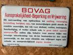 Bovag emaille bord, Antiek en Kunst, Antiek | Emaille, Ophalen of Verzenden