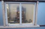 2 sets kozijnen met dubbel glas te koop, Gebruikt, Raamkozijn, Inclusief glas, 75 tot 150 cm