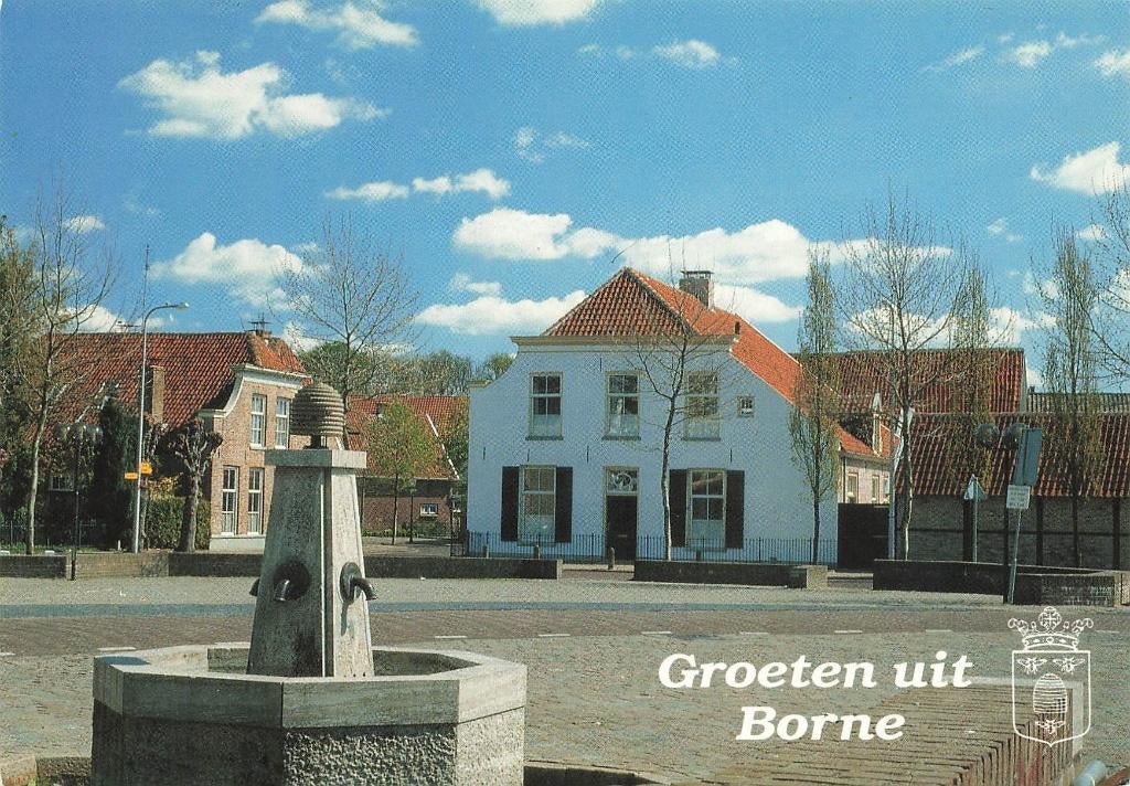 Groeten uit Borne, Verzamelen, Ophalen of Verzenden, 1980 tot heden, Ongelopen, Overijssel