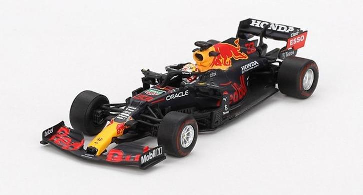 Mini GT 1:64 Red Bull RB16B no 33 Max Verstappen 2021 Abu Dh, Hobby en Vrije tijd, Modelauto's | Overige schalen, Nieuw, Auto