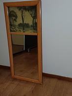Oude Spiegel met Afbeelding, Ophalen, Minder dan 50 cm, Gebruikt, 100 tot 150 cm