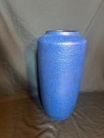 Scheurich vloervaas west germany 50 cm, Huis en Inrichting, Woonaccessoires | Vazen, Ophalen, 50 tot 75 cm, Blauw, Aardewerk of Porselein