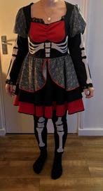 Skelet Jurk - Halloween/Carnaval - Maat 40 (ZGAN), Maat 38/40 (M), Ophalen of Verzenden, Zo goed als nieuw, Halloween