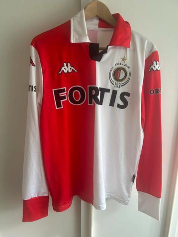 Vintage voetbalshirt voetbal shirt Feyenoord 08-09 100 jaar beschikbaar voor biedingen