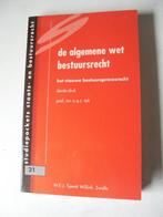 De algemene wet bestuursrecht, Ophalen of Verzenden, Zo goed als nieuw, Overige wetenschappen