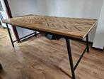 Eettafel gloednieuw!, Huis en Inrichting, Tafels | Eettafels, Ophalen, Teakhout, 50 tot 100 cm, Vijf personen of meer