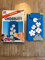 Spel MB Onderuit! Reis editie, Hobby en Vrije tijd, Gezelschapsspellen | Overige, Een of twee spelers, Gebruikt, Ophalen of Verzenden