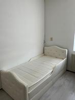 Kinder bed, Ophalen, 90 cm, Eenpersoons, Wit