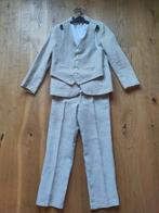 Beige Kinderpak maat 128, Kinderen en Baby's, Kinderkleding | Maat 128, Ophalen of Verzenden, Gebruikt, Jongen, Setje