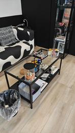 IKEA glazen bijzettafel set vittsjo vitssjö, Ophalen, Minder dan 55 cm, Modern, 60 cm of meer