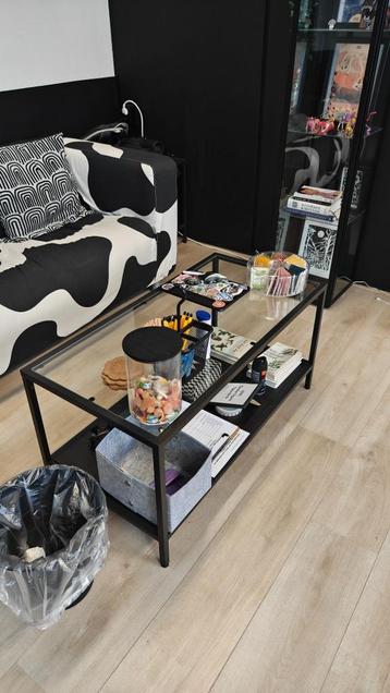 IKEA glazen bijzettafel set vittsjo vitssjö beschikbaar voor biedingen