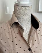 Cavallaro Napoli beige blouse maat 38 stretch, Kleding | Dames, Ophalen of Verzenden, Zo goed als nieuw, Maat 38/40 (M), Beige