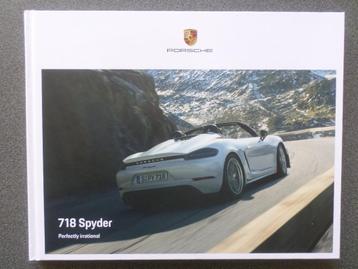 Porsche Boxster Spyder Boek beschikbaar voor biedingen