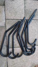 8 kapstok haken. 39cm zwart van kleur, Ophalen of Verzenden, Zo goed als nieuw