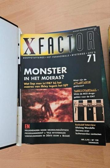 Xfactor magazines (scifi jaren 90) beschikbaar voor biedingen