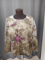 Gerry Weber groen/beige trui maat 46, Ophalen of Verzenden, Gedragen, Maat 46/48 (XL) of groter, Groen