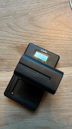 Jupio NP-F970 accu met duo lader, Ophalen of Verzenden, Nieuw, Oplaadbaar