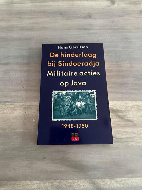 De Hinderlaag bij Sindoeradja.Hans Gerritsen., Boeken, Oorlog en Militair, Gelezen, Ophalen of Verzenden