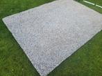 Zwart/wit vloerkleed - 170x230 cm, Huis en Inrichting, Ophalen, Grijs, Gebruikt, 150 tot 200 cm