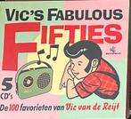 Vic de Reijt de 100 favorieten Vic,s Fabulous Fifties  5 Cd,, Verzenden, Zo goed als nieuw, Poprock