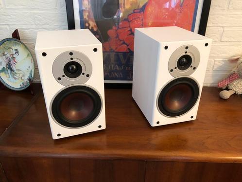 Dali Zensor 1 Boekenplank speakers wit, Audio, Tv en Foto, Luidsprekers, Zo goed als nieuw, Front, Rear of Stereo speakers, 60 tot 120 watt