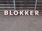 Blokker Lichtbak gevel reclame, Verzamelen, Merken en Reclamevoorwerpen, Ophalen, Gebruikt, Lichtbak of (neon) lamp