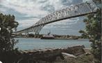 Canadese ansichtkaart Bluewater International Bridge-Sarnia, Ophalen of Verzenden, 1980 tot heden, Gelopen, Buiten Europa