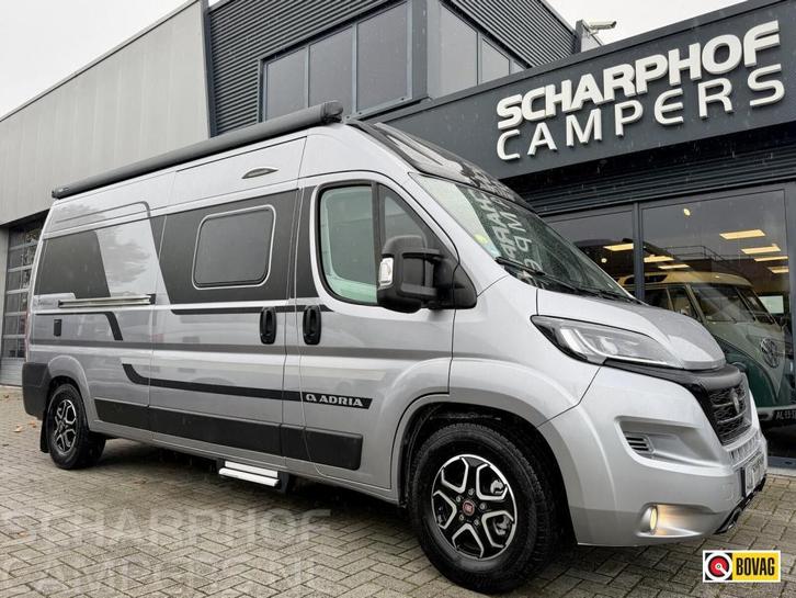 Adria Twin Plus 600 SPB|2023|PANORAMA| 160 PK AUT, Caravans en Kamperen, Campers, Bedrijf, tot en met 2, Buscamper of Camperbus