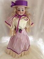 Antieke Kestner pop originele kleding 60 cm, Ophalen of Verzenden