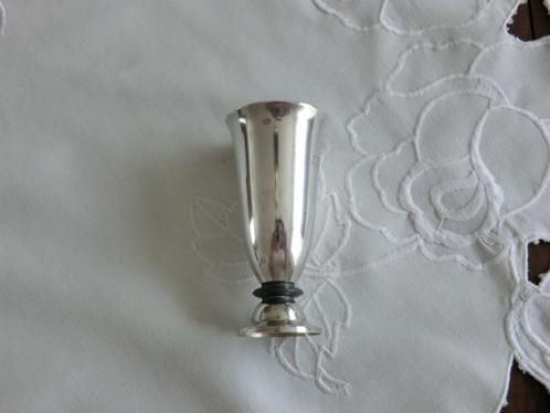 Zilver vaasje zie keuren, Antiek en Kunst, Antiek | Goud en Zilver, Zilver, Ophalen of Verzenden