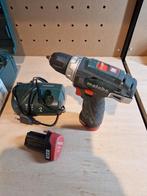 Metabo Powermaxx-BS schroefmachine 10,8volt , 2 accu's, Ophalen of Verzenden, Gebruikt, Minder dan 400 watt, Boor- en Schroefmachine