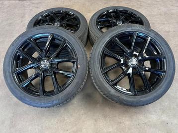 17 inch Monaco velgen + zomerbanden Volvo V40 205 50 17 beschikbaar voor biedingen