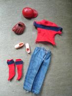 Vintage  barbie Ricky  kleding compleet mattel j 60, Verzenden, Gebruikt, Kleertjes