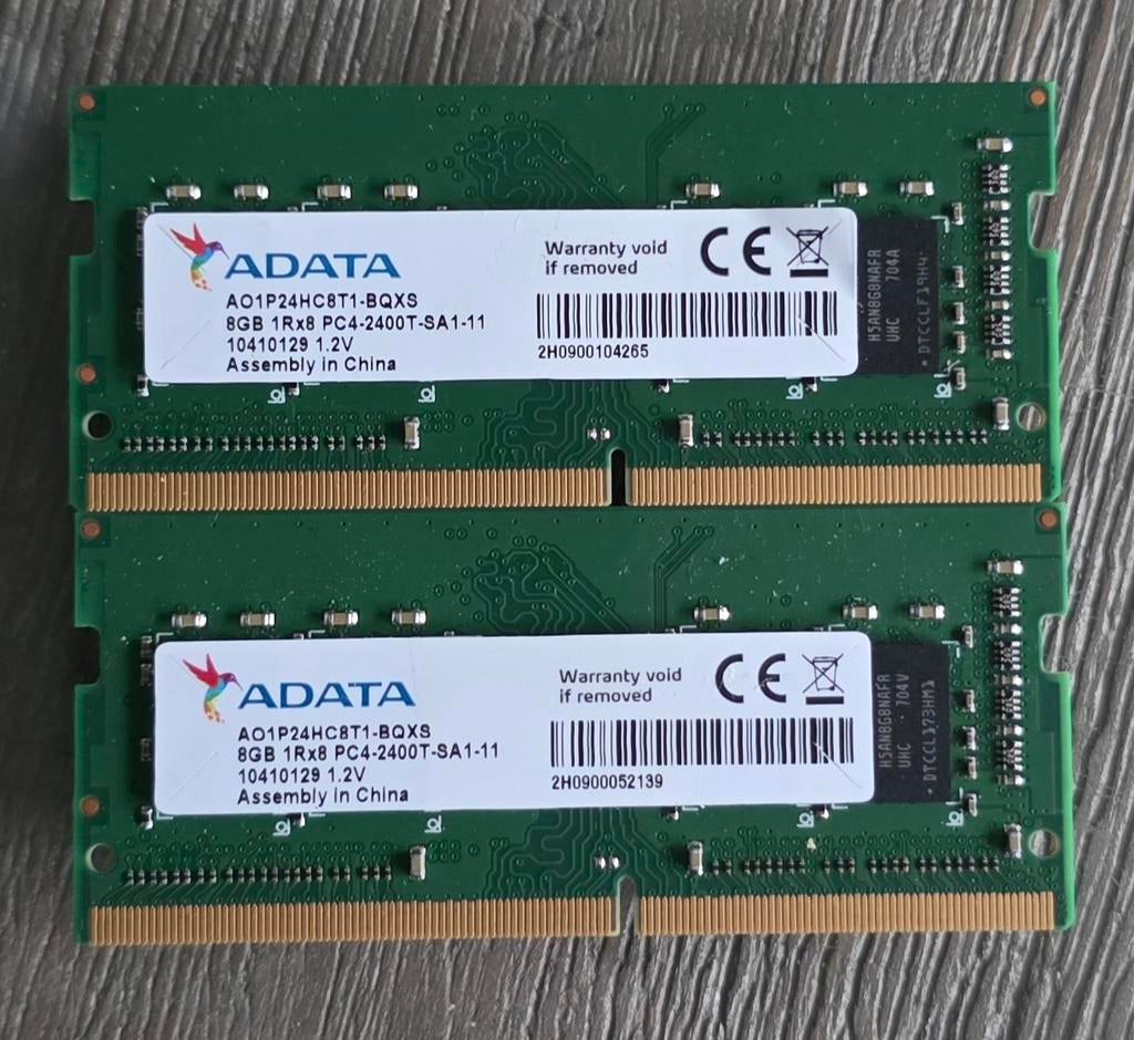 ADATA 8GB 1Rx8 PC4-2400T DDR4 SO-DIMM, Ophalen of Verzenden, DDR4, Desktop