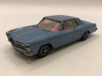 Corgi Toys 245 Buick Riviera bandjes -blauw REPAINT - M4, Gebruikt, Auto, Corgi, Ophalen of Verzenden