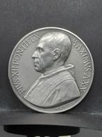 Zilveren penning paus, Ophalen of Verzenden, Zilver, Buitenland