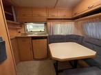 Fendt Saphir 470 TF +Unico voortent Fran, Caravans en Kamperen, Caravans, Rondzit, Bedrijf, Schokbreker, Tot en met 4