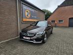Mercedes-Benz c180d AMG line (motor probleem) (bj 2018), Gebruikt, Zwart, Bruin, Stationwagon