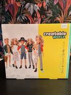 Mattel Creatable World pop, Kinderen en Baby's, Speelgoed | Poppen, Ophalen of Verzenden, Zo goed als nieuw, Barbie