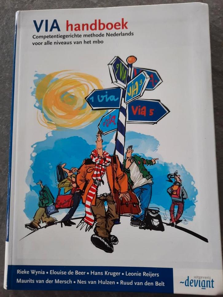 VIA Handboek Competentiegerichte methode Nederlands, Boeken, Studieboeken en Cursussen, Zo goed als nieuw, Ophalen of Verzenden