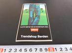 sticker Trendshop Berden  LEVI's, Verzamelen, Stickers, Ophalen, Zo goed als nieuw, Bedrijf of Vereniging