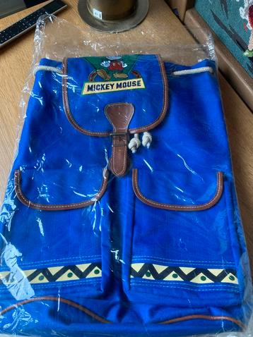 Vintage Mickey Mouse Strandtas/Rugzak - Nieuw! beschikbaar voor biedingen