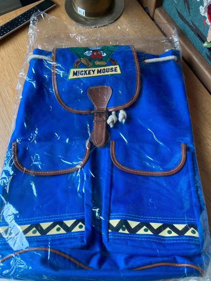 Vintage Mickey Mouse Strandtas/Rugzak - Nieuw!, Sieraden, Tassen en Uiterlijk, Tassen | Rugtassen, Nieuw, Disney of Dora, 25 tot 40 cm
