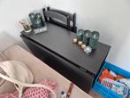 Klap/uitschuifbare tafel Ikea KALLHÄLL + stoelen, Huis en Inrichting, Ophalen, 50 tot 100 cm, Zo goed als nieuw, Minder dan 50 cm