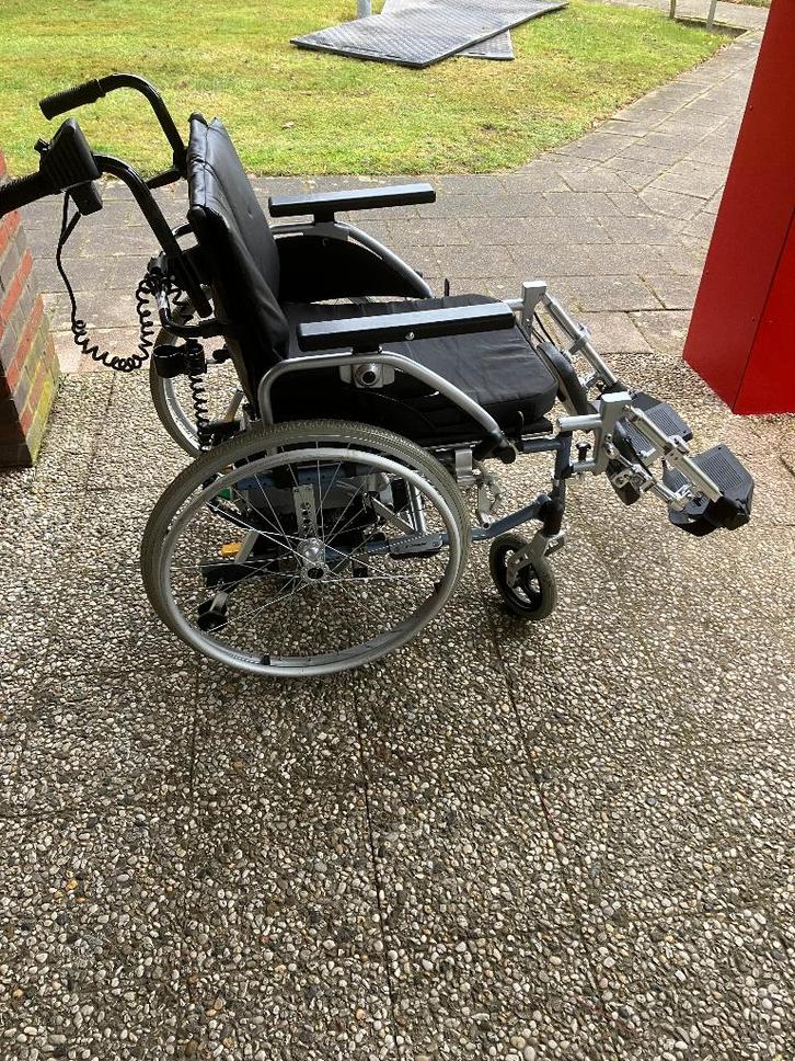 Rolstoel met duwondersteuning, Diversen, Rolstoelen, Gebruikt, Duwrolstoel, Inklapbaar, Ophalen
