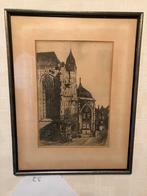 Ets Stevenskerk, Antiek en Kunst, Kunst | Etsen en Gravures, Ophalen