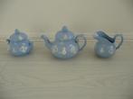 3-delig JASPERWARE THEESERVIES - Petrus Regout, Ophalen of Verzenden